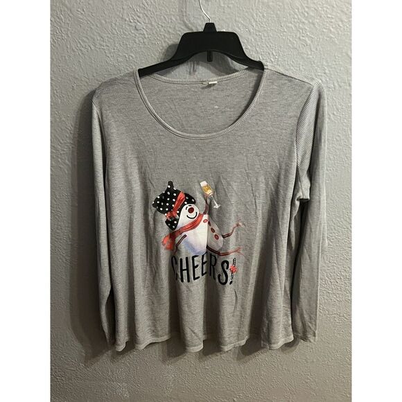 Cheers‎ Gray  Long Sleeve  Pullover Size Women's 18-20 - Picture 2 of 6